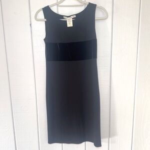 Max Studio Black Sleeveless Mini Dress